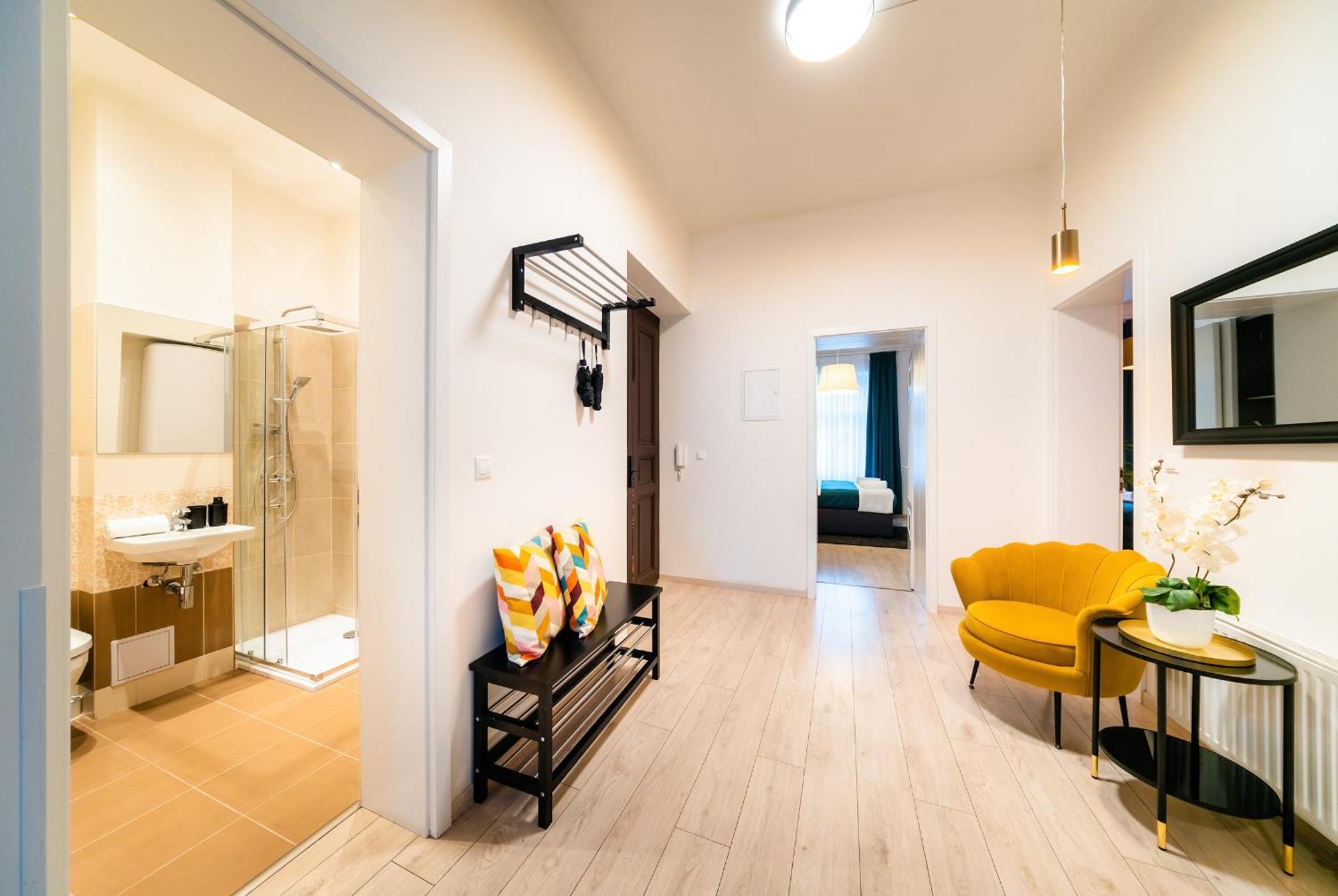 Centrum Apartments Pstrossova Prague Chambre photo